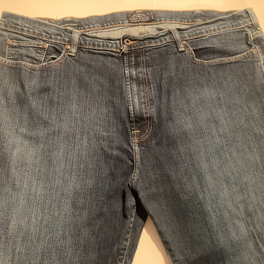Lucky Brand Mens 181 Relaxed Straight 4830 Jeans